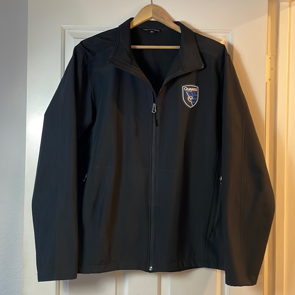 SJ Earthquakes Black Jacket